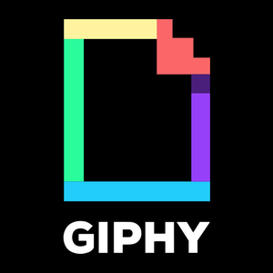 Ikon med logotyp för GIPHY
